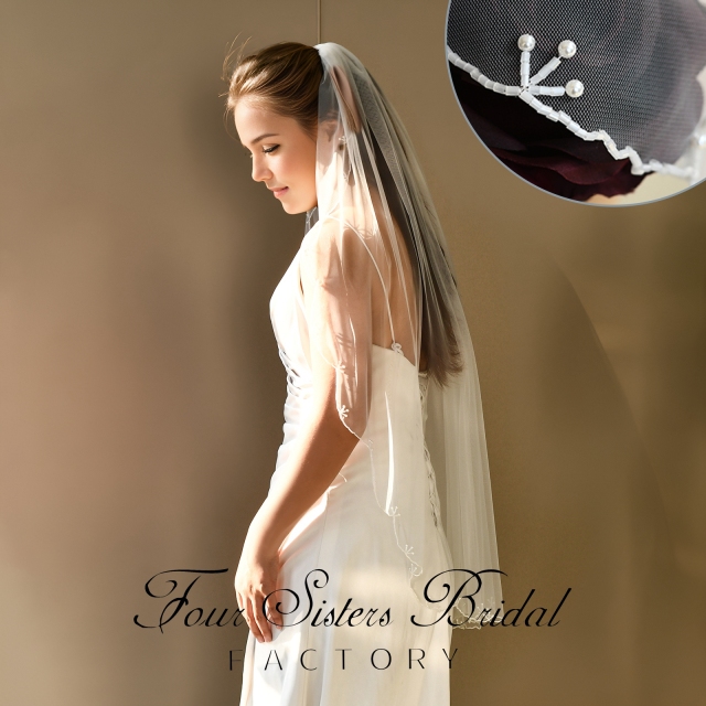Beading Wedding Veils