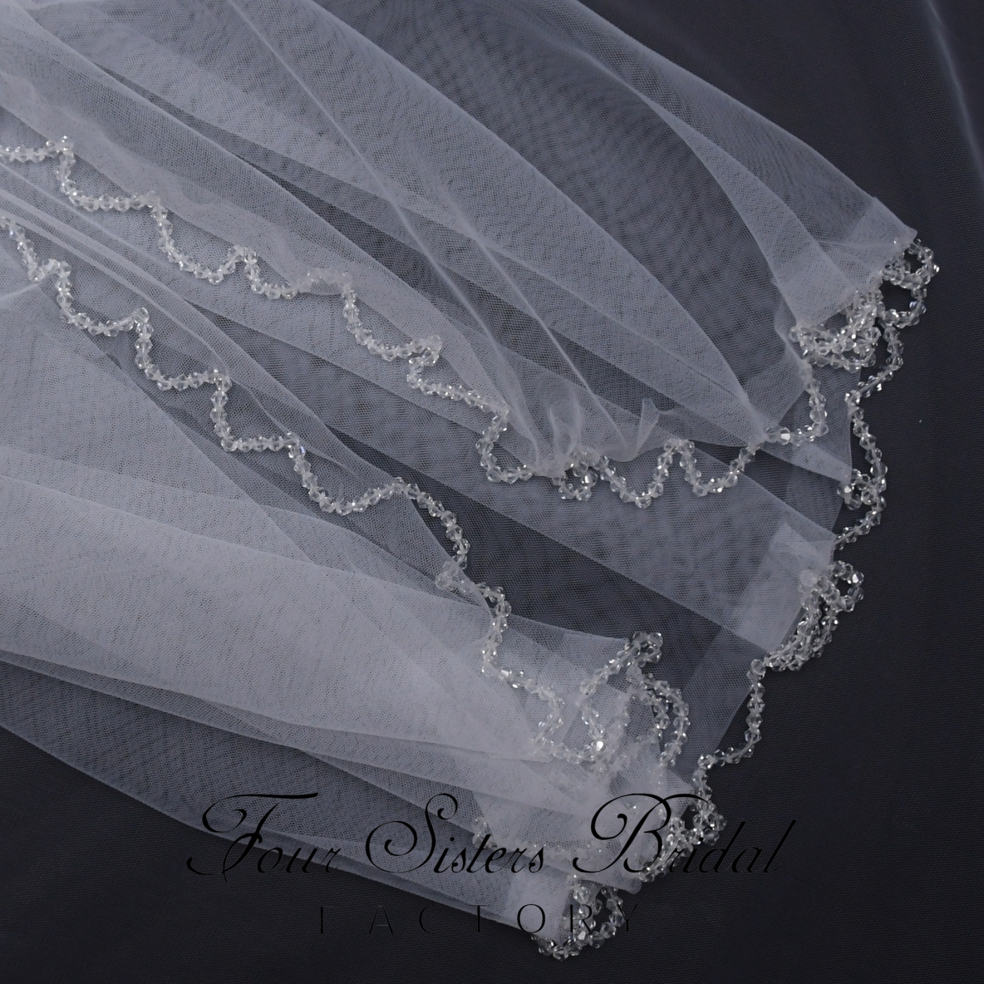 Beading Bridal Veils