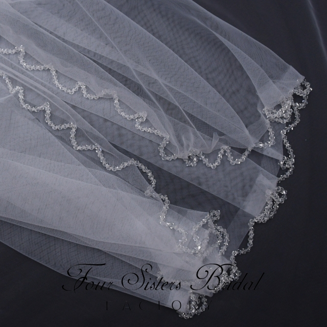 Beading Bridal Veils