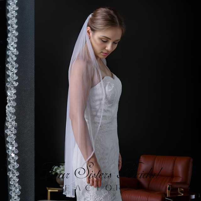 Beading Wedding Veils