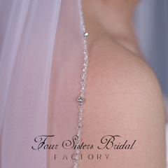 Beading Bridal  Veils