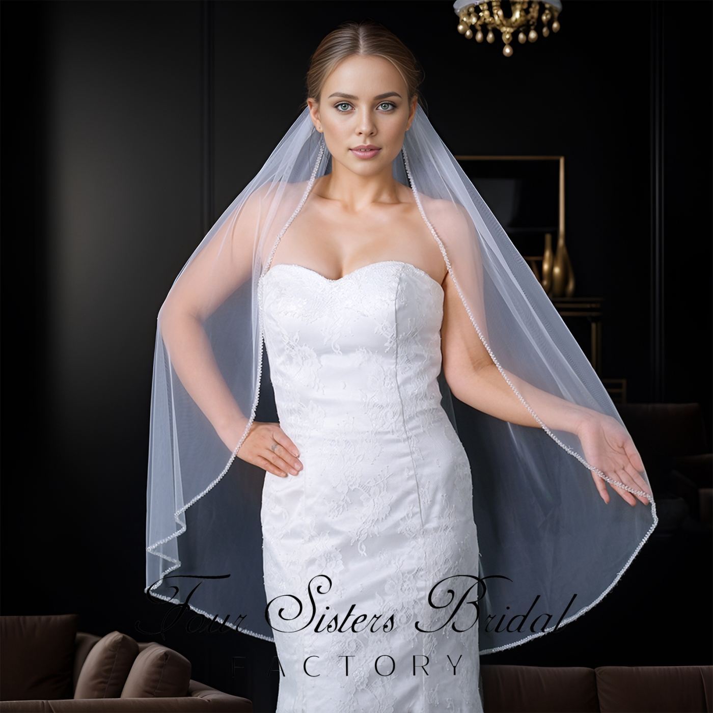 Beading Wedding Veils