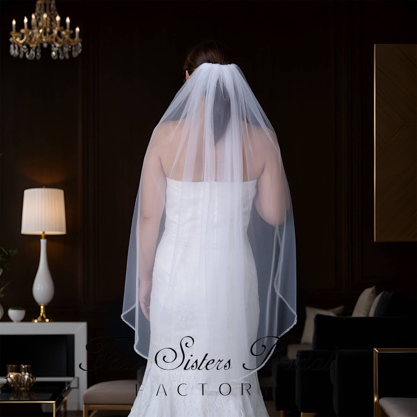 Beading Wedding Veils