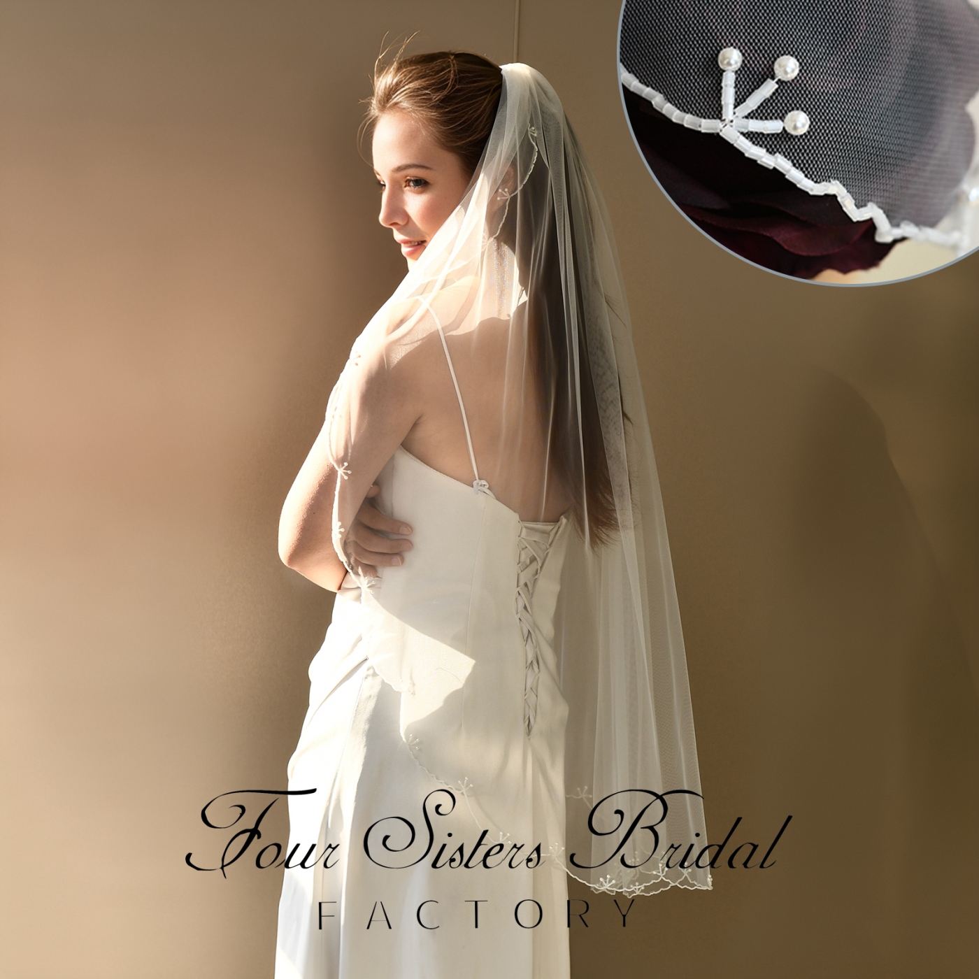 Beading Wedding Veils