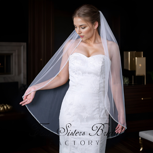 Beading Wedding Veils
