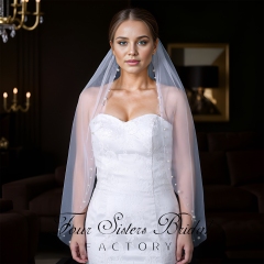 Beading Bridal Veils