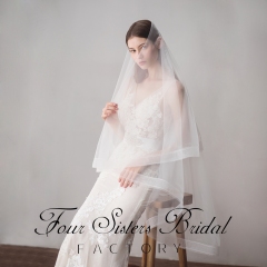 Plain Bridal Veils
