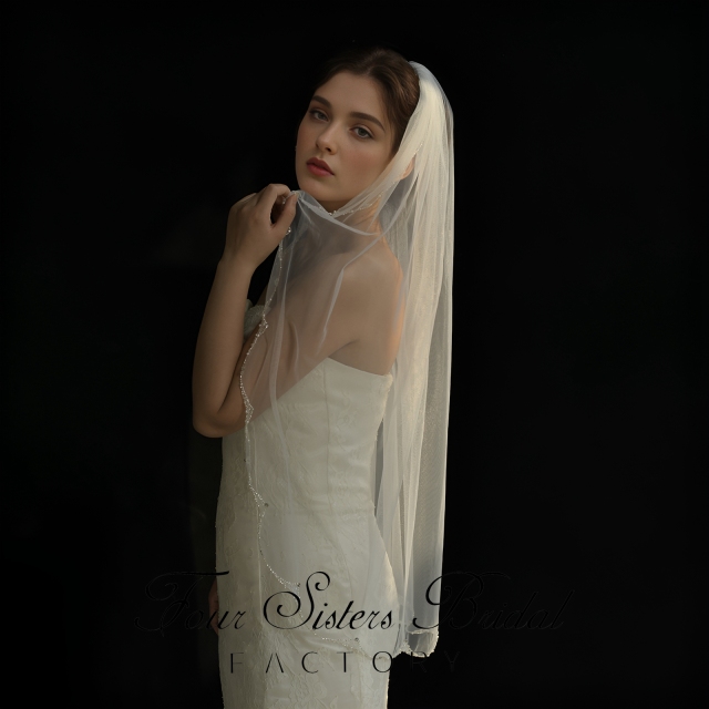 Beading Wedding Veils