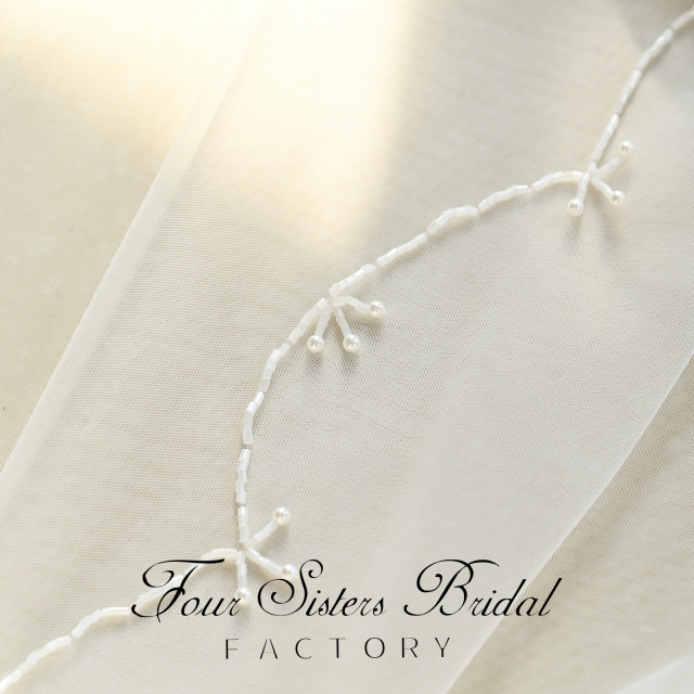 Beading Wedding Veils