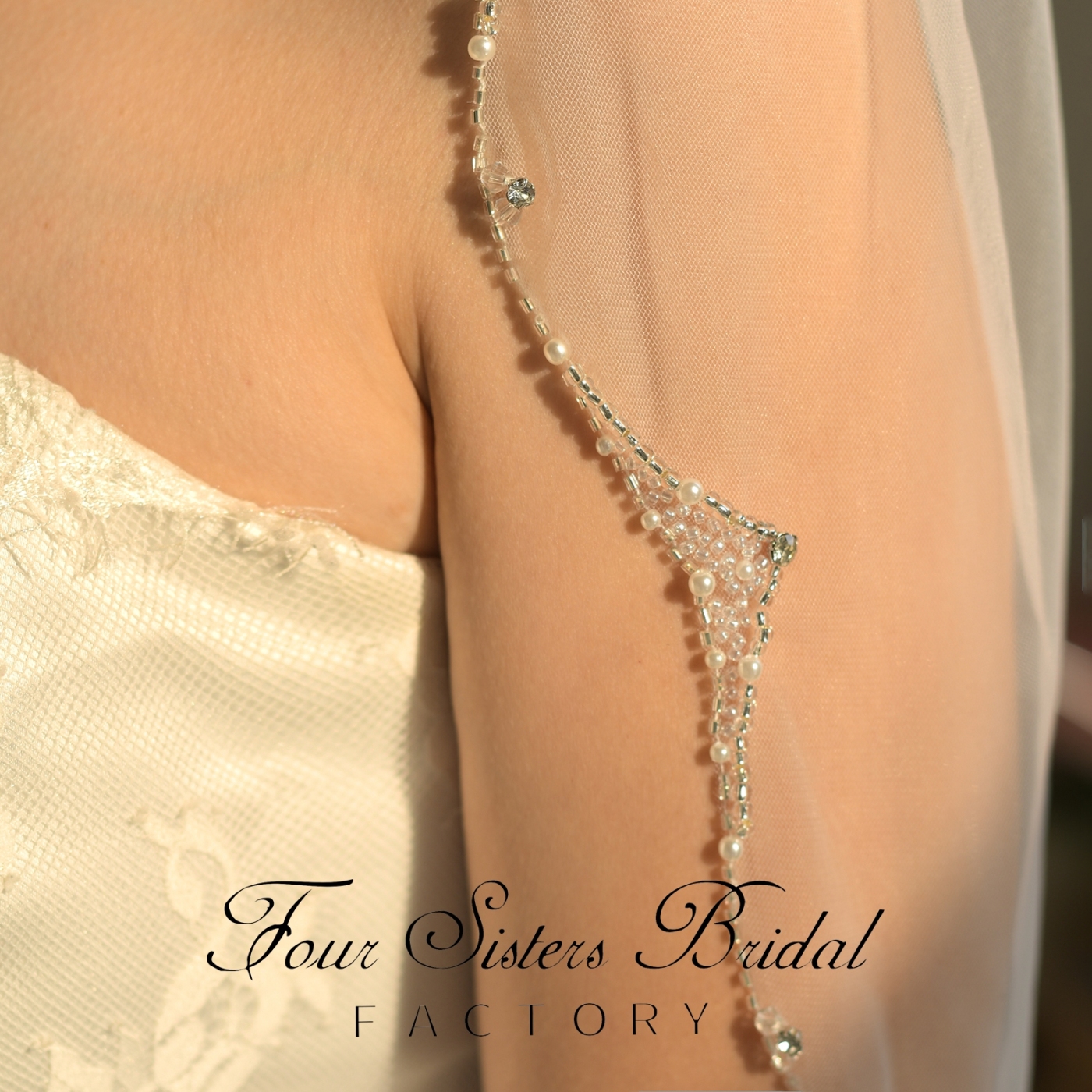 Beading Wedding Veils