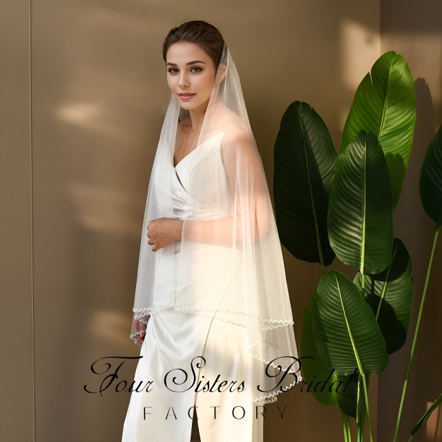 Beading Wedding Veils