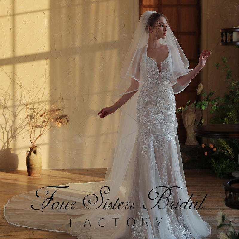 Plain Bridal Veils