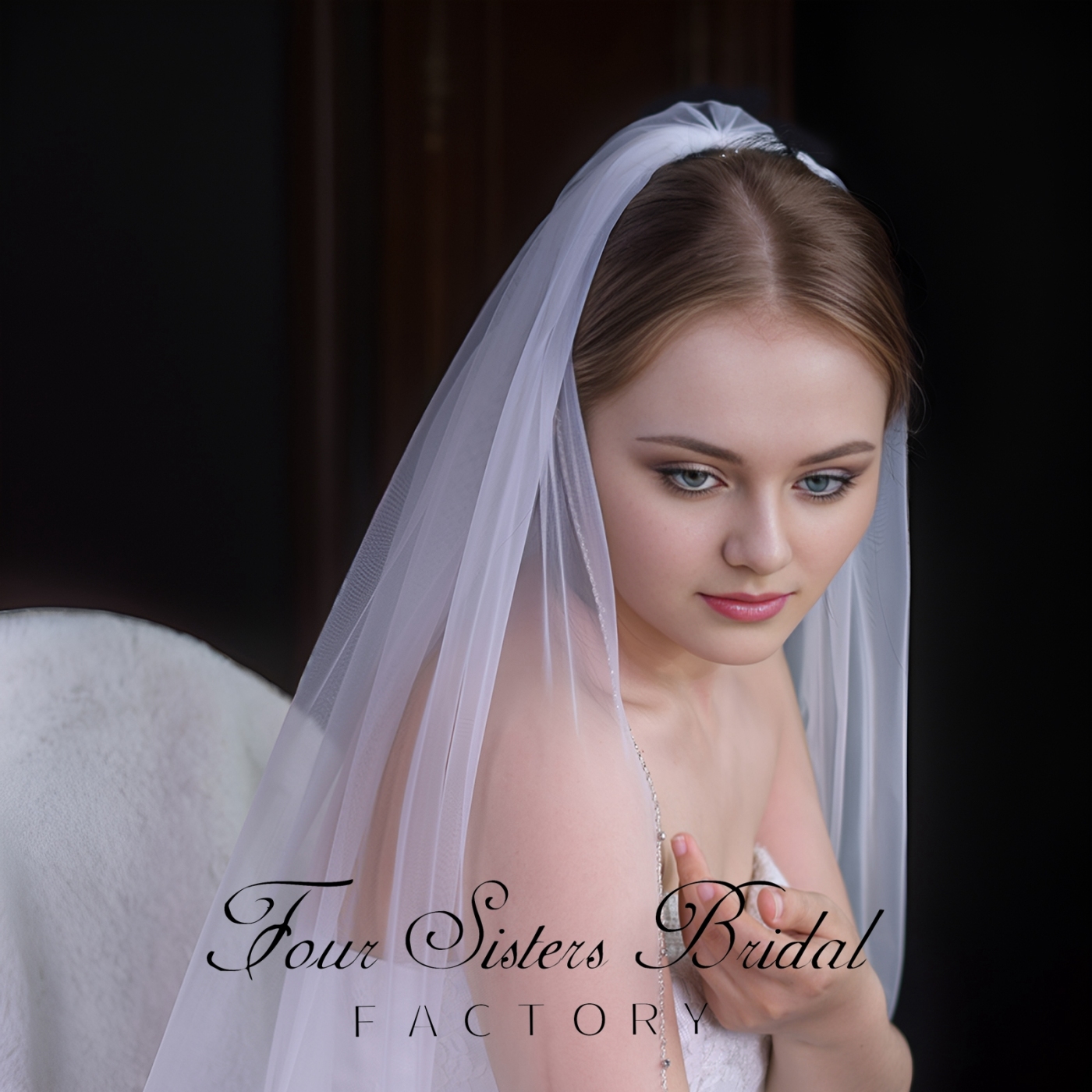 Beading Bridal  Veils