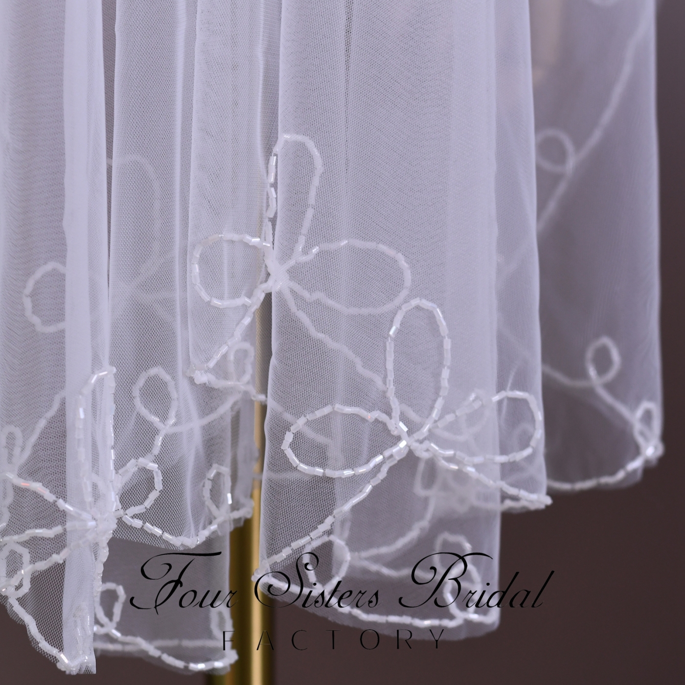 Beading Wedding Veils