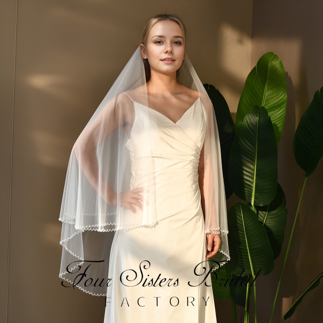 Beading Wedding Veils