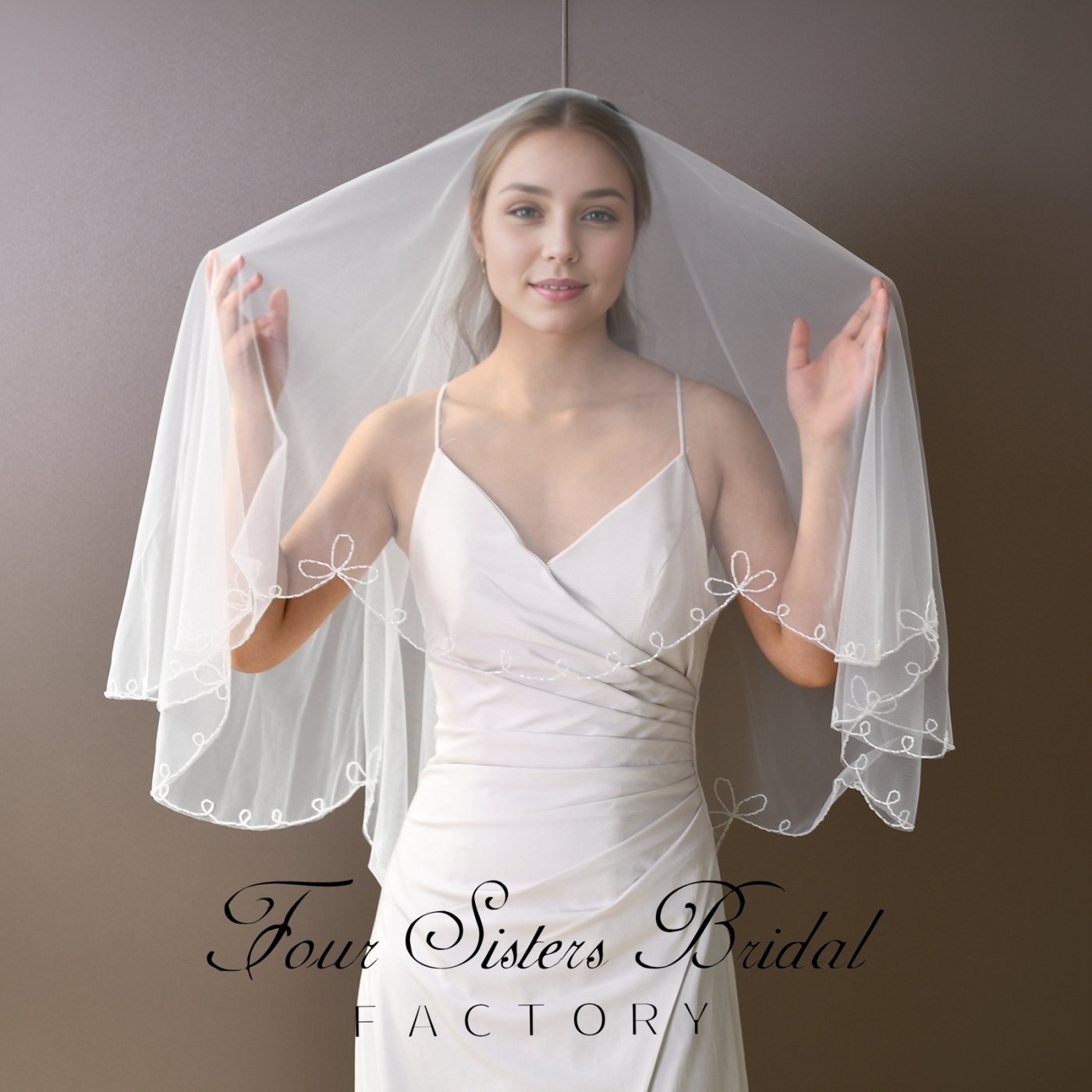 Beading Wedding Veils