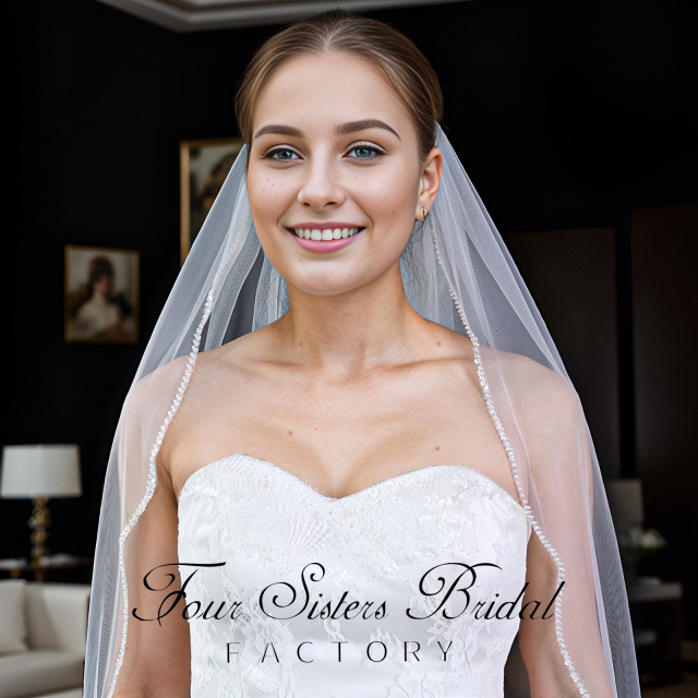 Beading Wedding Veils