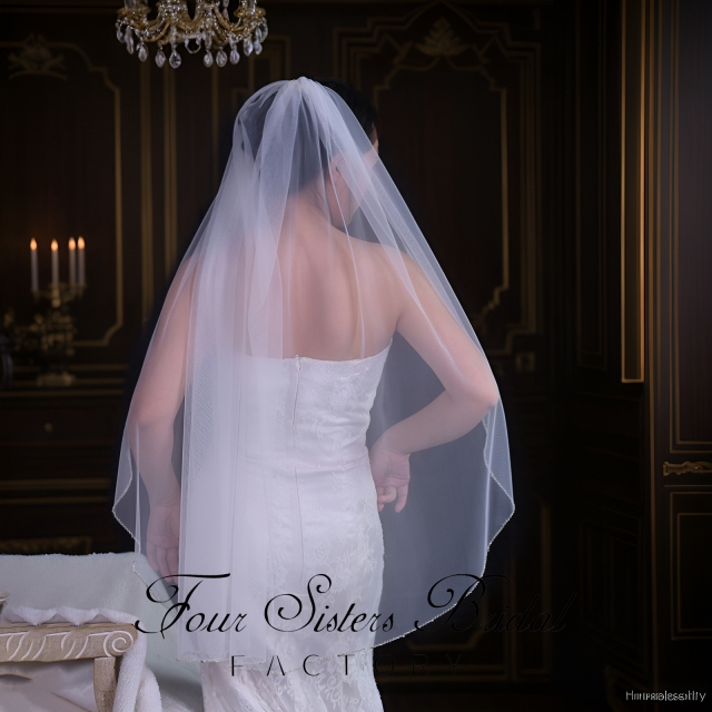 Beading Bridal  Veils