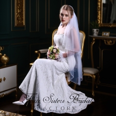 Beading Bridal Veils