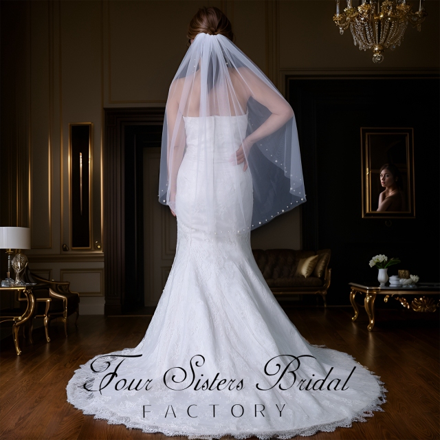Beading Bridal Veils