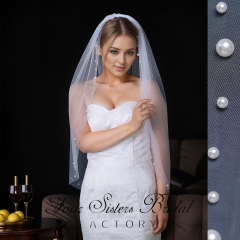 Beading Bridal Veils