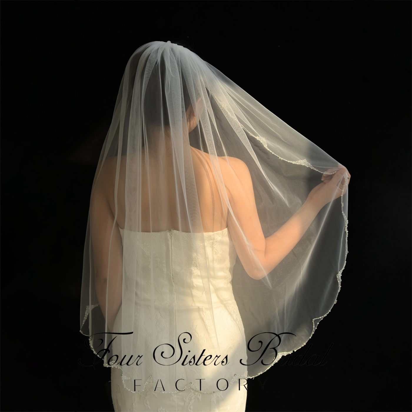 Beading Wedding Veils