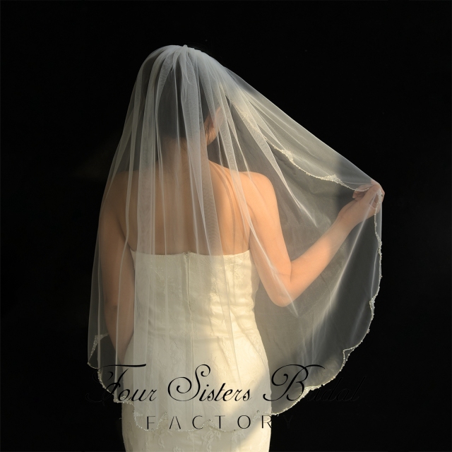 Beading Wedding Veils