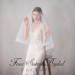 Plain Bridal Veils