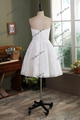 Two Piece Lace Wedding Gown With Detached Over Skirt