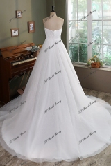 Two Piece Lace Wedding Gown With Detached Over Skirt