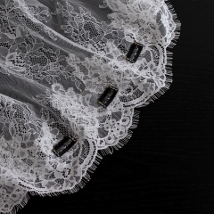 Eyelash Lace Bridal Veils
