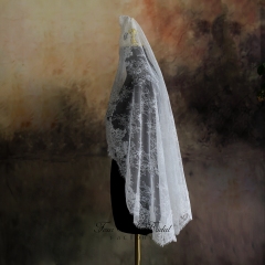 Eyelash Lace Bridal Veils