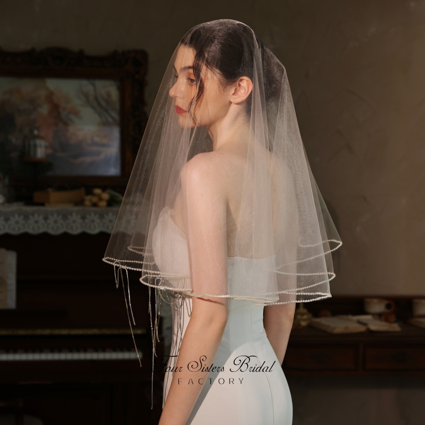 Fringe Wedding Veils