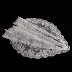 Eyelash Lace Bridal Veils