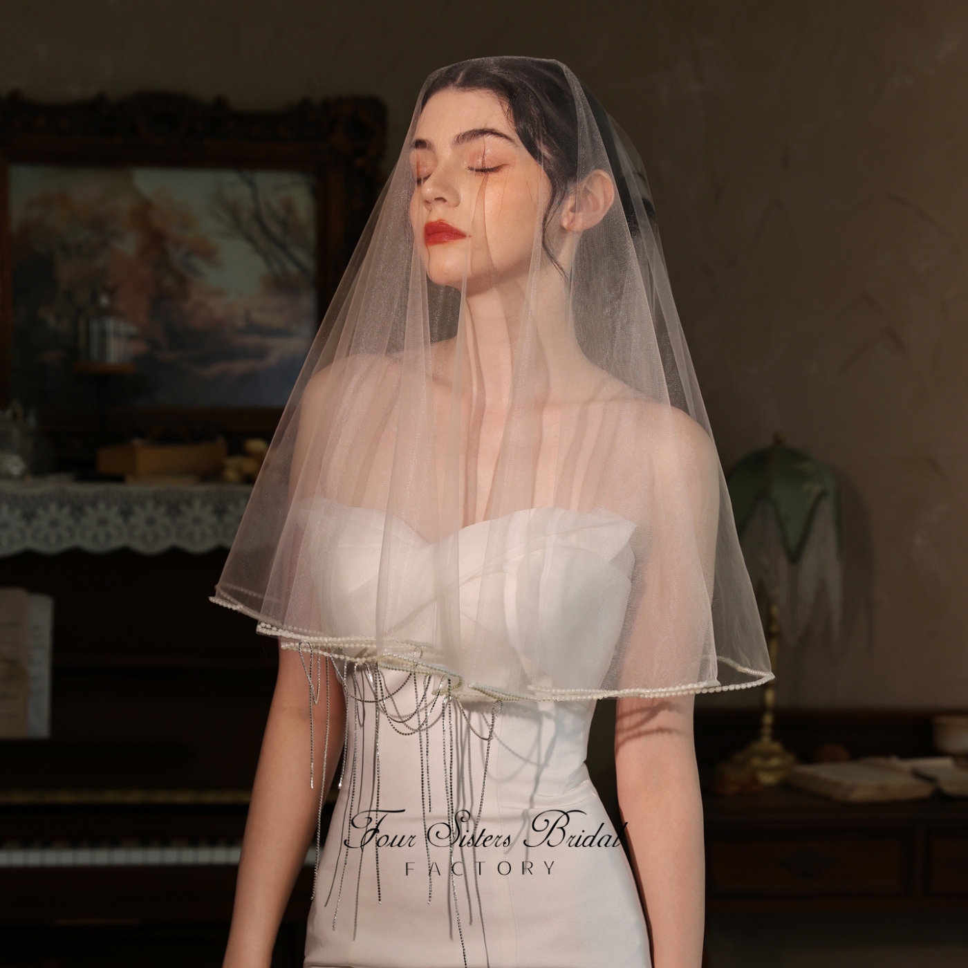 Fringe Wedding Veils