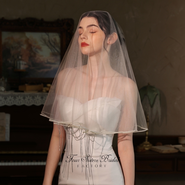 Fringe Wedding Veils