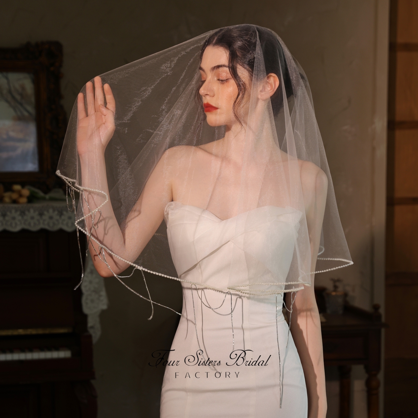 Fringe Wedding Veils