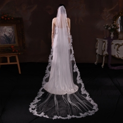 Long Lace Wedding Veils