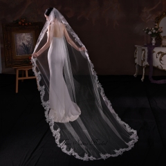 Long Lace Wedding Veils