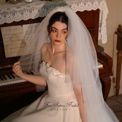 Three-tier Puffy Bridal Veils