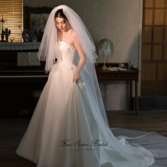 Three-tier Puffy Bridal Veils