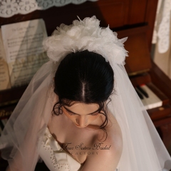 Ethereal Floral Bridal Veils