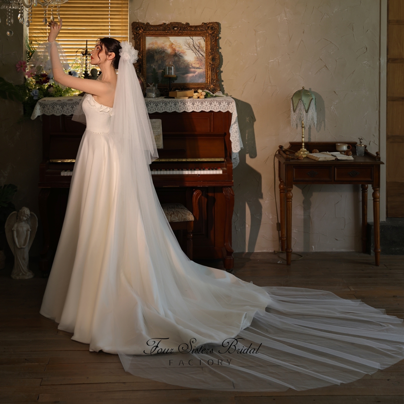 Ethereal Floral Bridal Veils