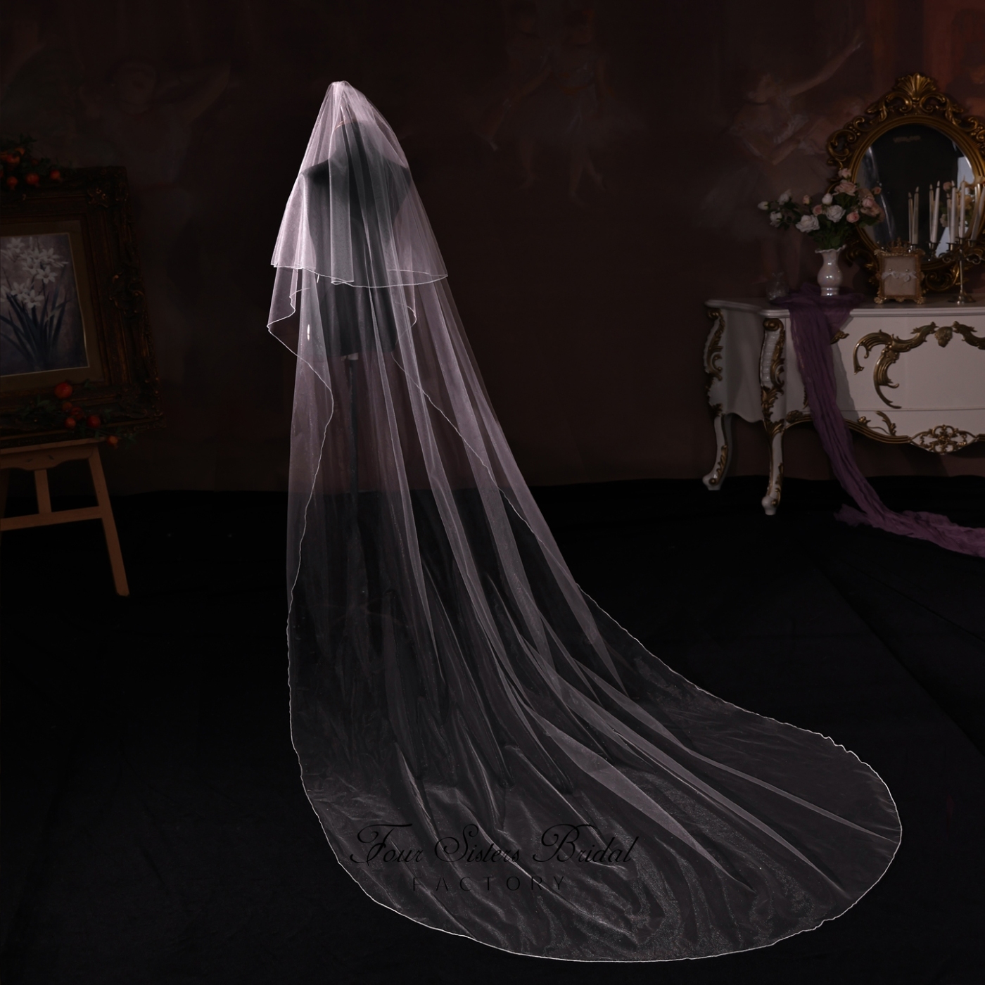 Elegant Long Wedding Veils
