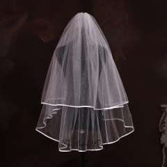 Glitter Tulle Wedding Veils