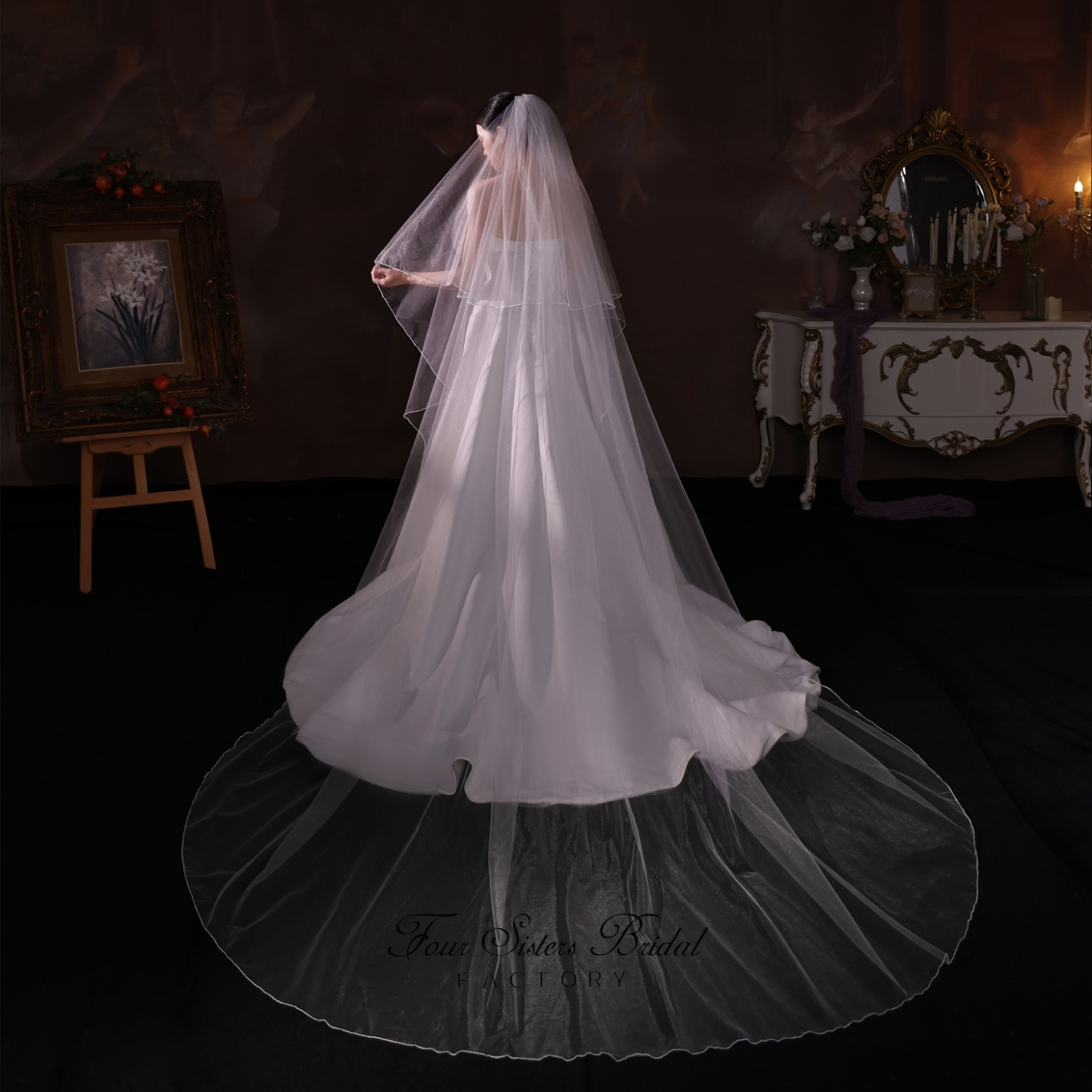 Elegant Long Wedding Veils