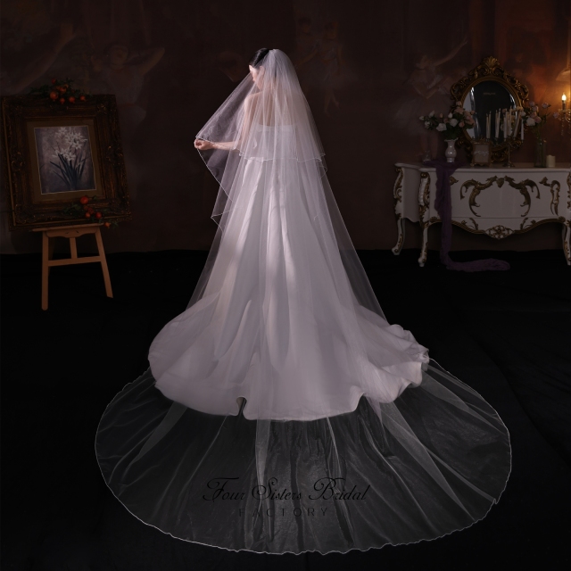Elegant Long Wedding Veils
