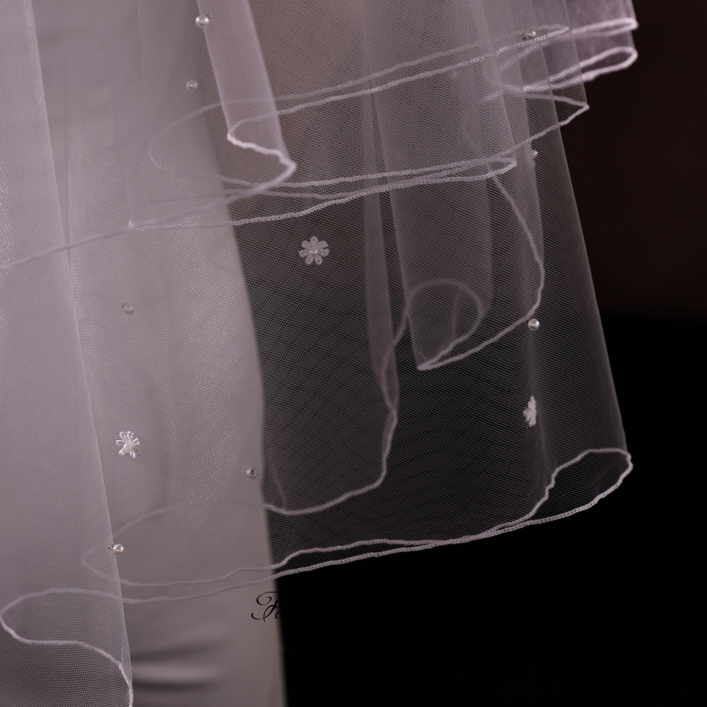Beading Bridal Veils