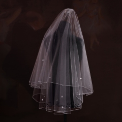 Beading Bridal Veils