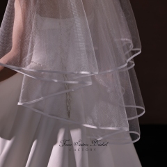 Glitter Tulle Wedding Veils